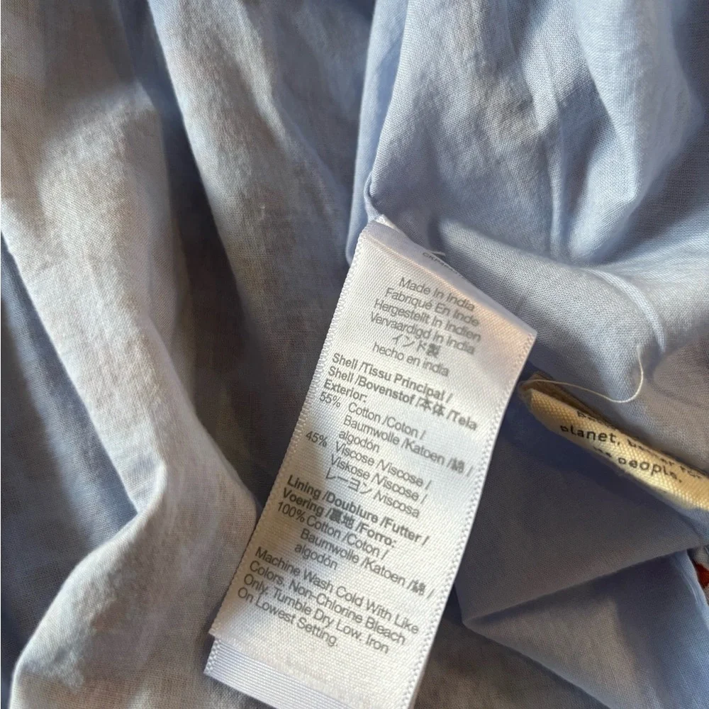 Madewell Size 8 Peter Pan Collar Puff-sleeve Mini Dress in Piccola Floral - Picture 8 of 8